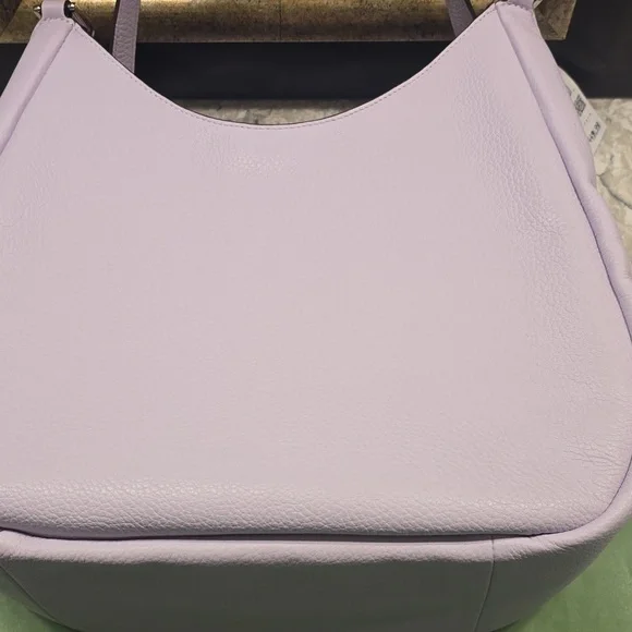 NWT- Kate Spade Kayla Pebbled Leather Large Hobo Lilac